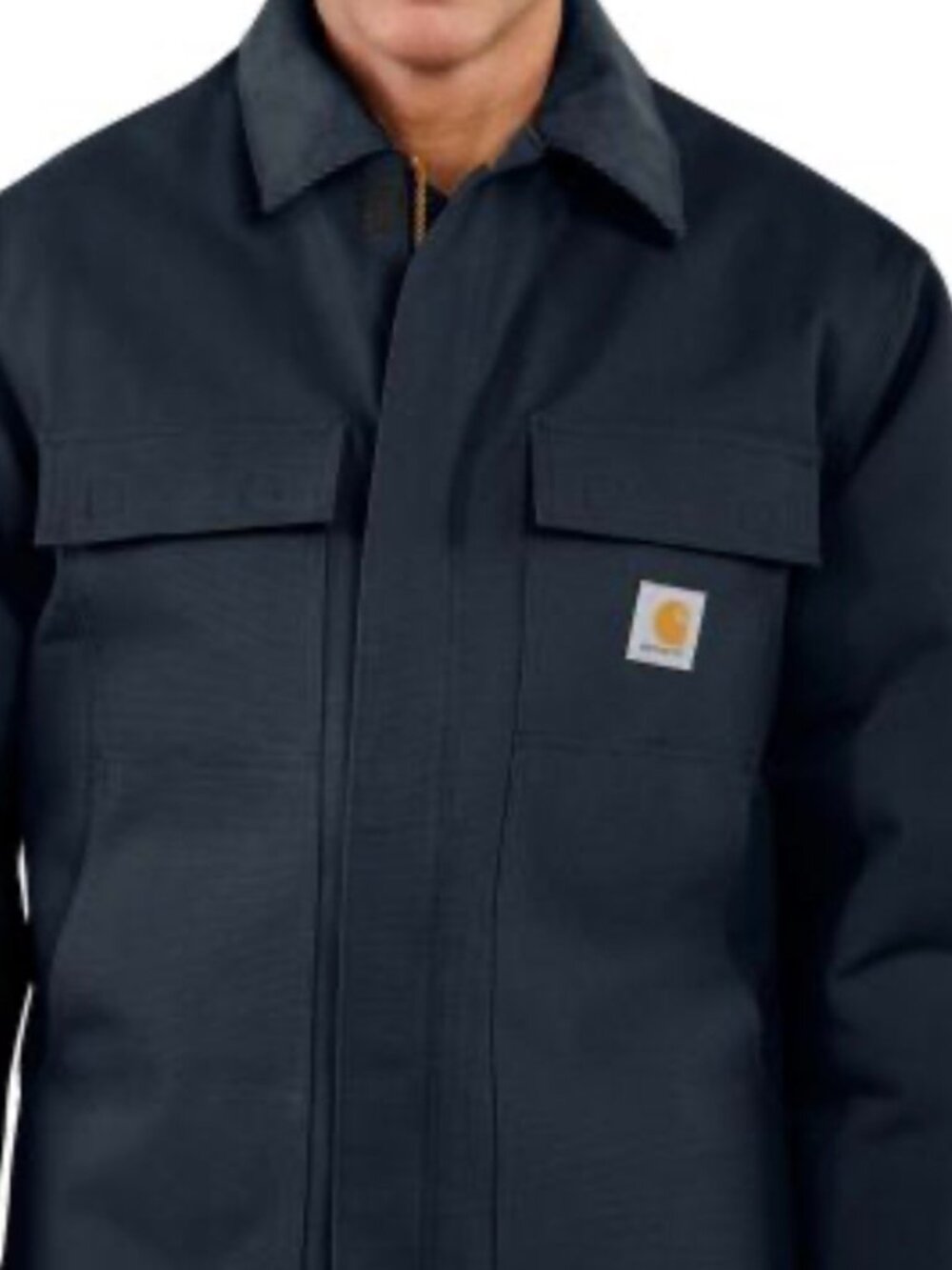 Carhartt Men Coo3M Canvas Quilted Naylon Insulation S 100 Cotton Waist Styring